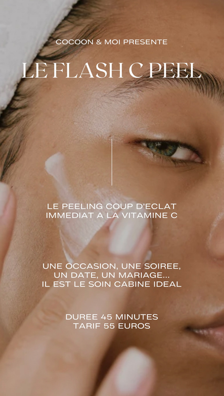 Peeling flash C.